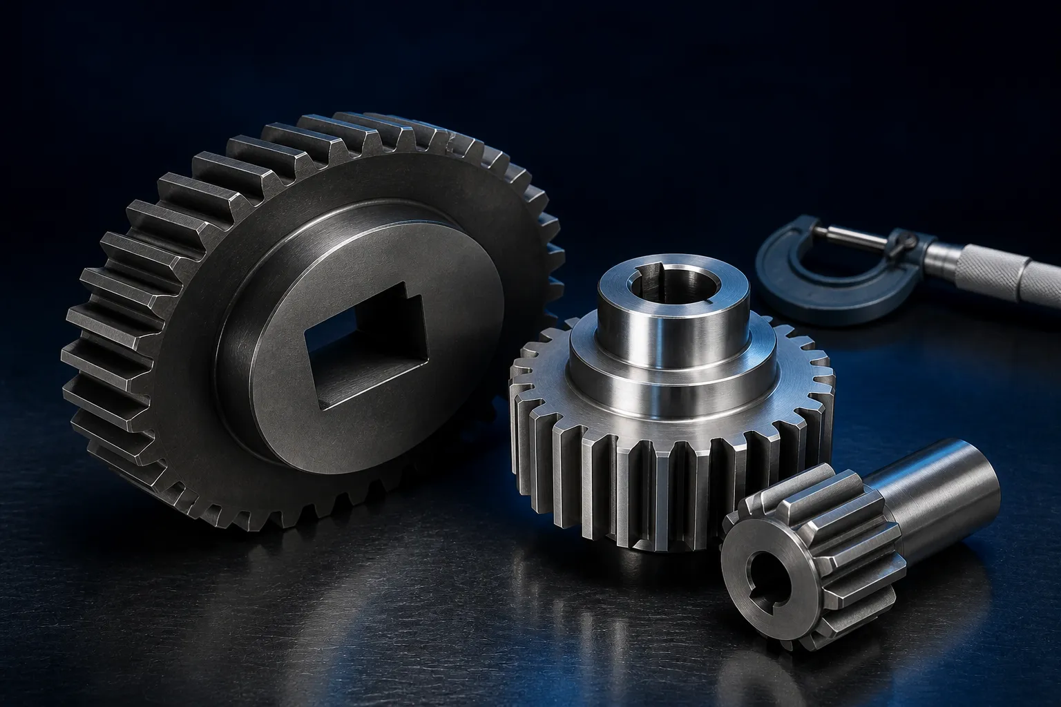 Custom inch diametral pitch spur gear for replacement machinery