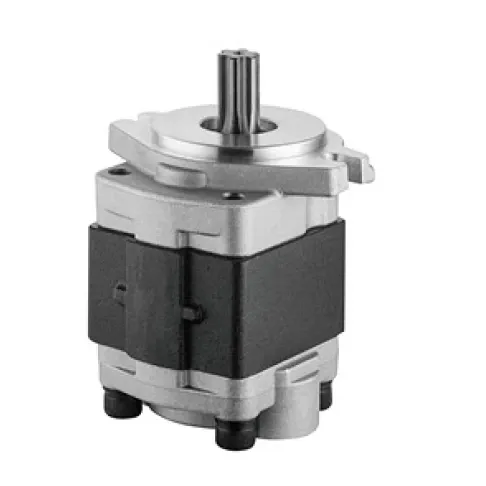 Forklift Hydraulic Gear Pumps external gear pump with high pressure housing, drive shaft, and precision ports