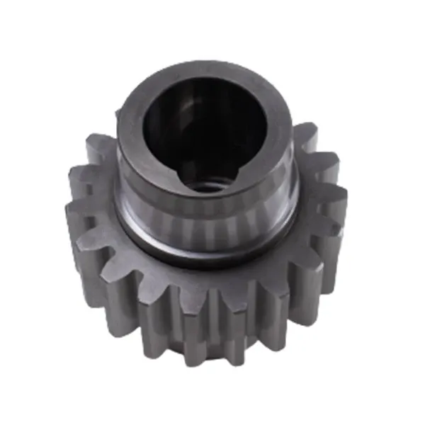 ZhongYi heavy-duty mining machinery gear with deep carburized case and ground involute teeth